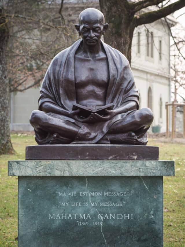 MK Gandhi: His Statutes Outside India